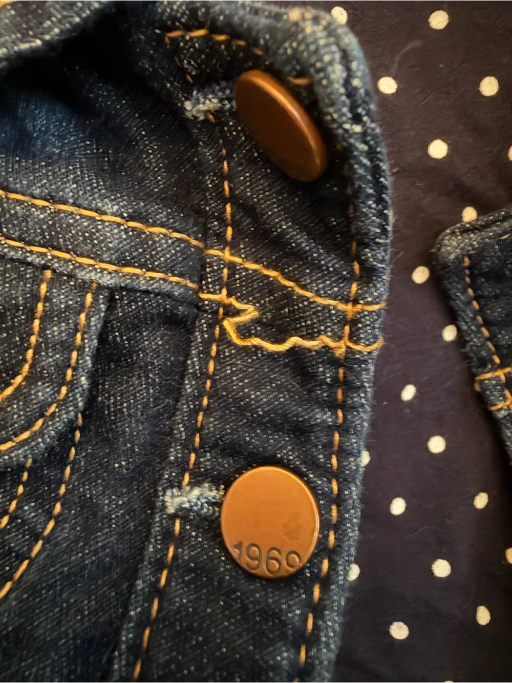 Infants 6-12 M Gap Dark Blue Denim Jacket - Made With Love